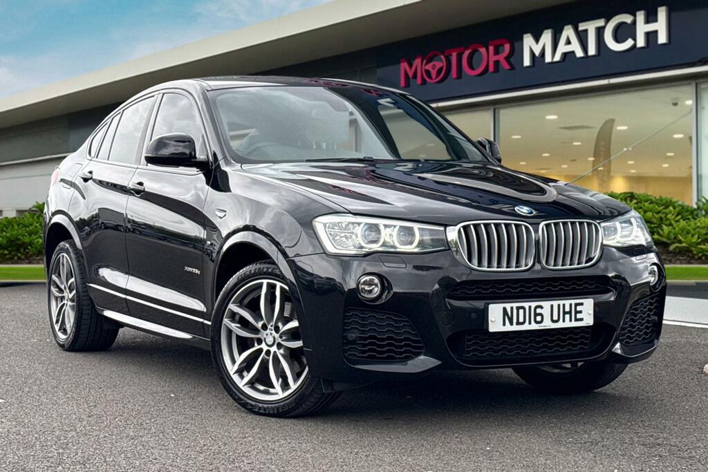 BMW X4 3.0 35D M Sport Xdrive Euro 6 Ss Black