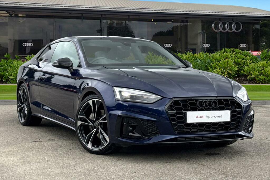 Audi A5 Coup- Black Edition 40 Tfsi 204 Ps S Tronic Blue