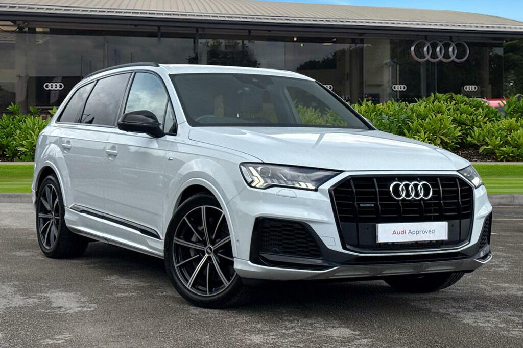 Audi Q7 Black Edition 55 Tfsi E Quattro 381 Ps Tiptronic White