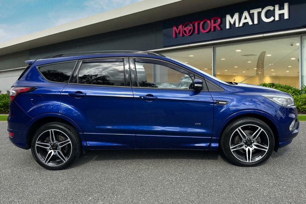 Ford Kuga 2.0 Tdci Ecoblue St-line Awd Euro 6 Ss EG17ELW Blue #3