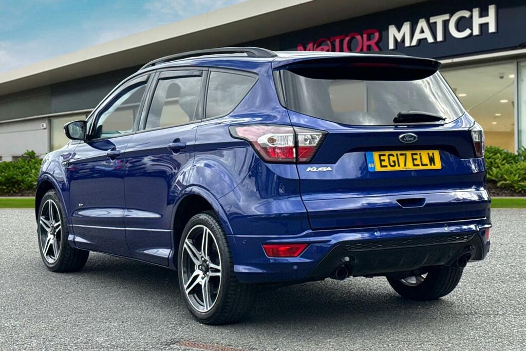 Ford Kuga 2.0 Tdci Ecoblue St-line Awd Euro 6 Ss EG17ELW Blue #2