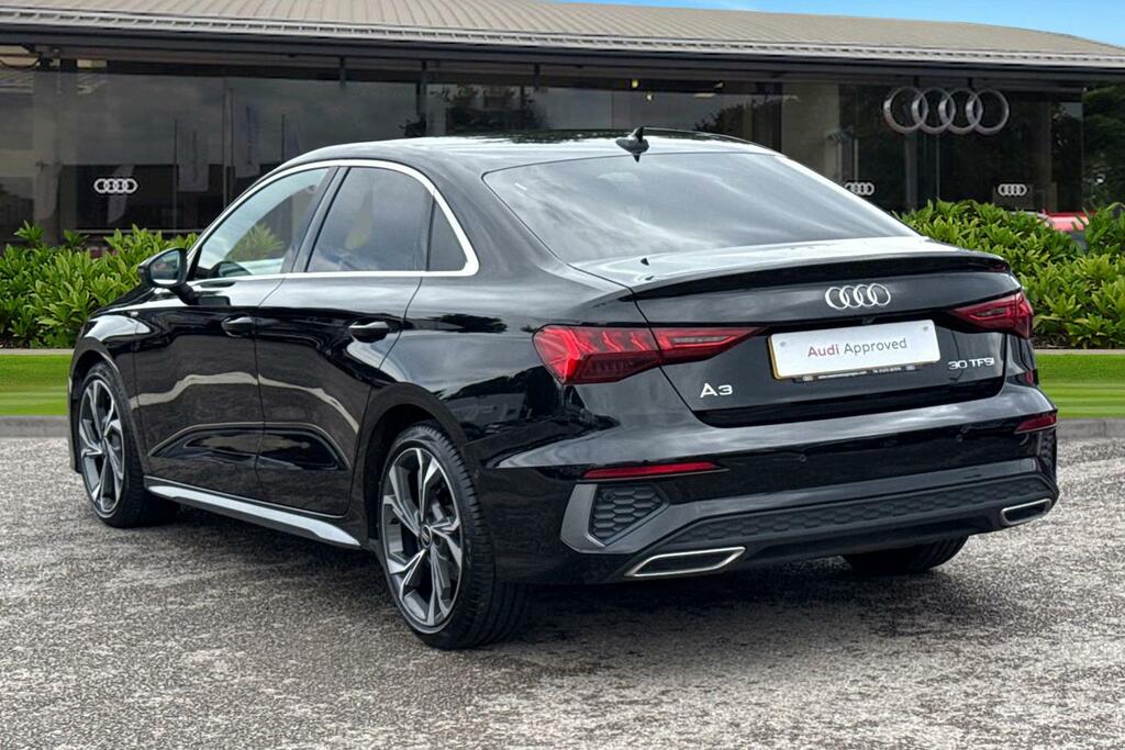 Audi A3 S Line 30 Tfsi 110 Ps 6-Speed Black #2