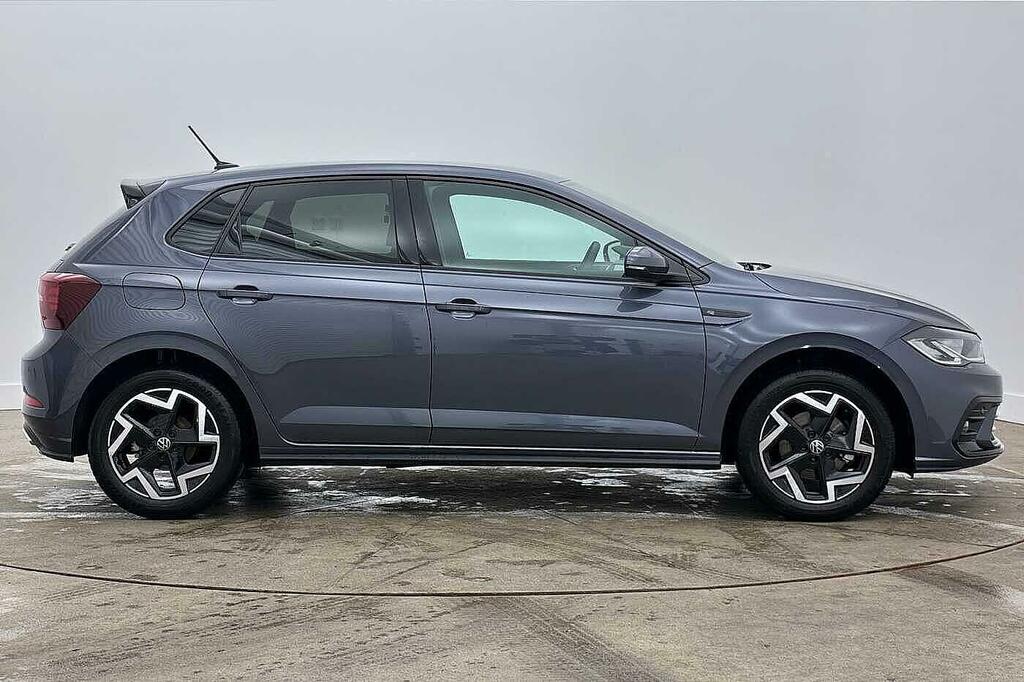 Volkswagen Polo 1.0 Tsi 115 R-line Dsg Grey #4