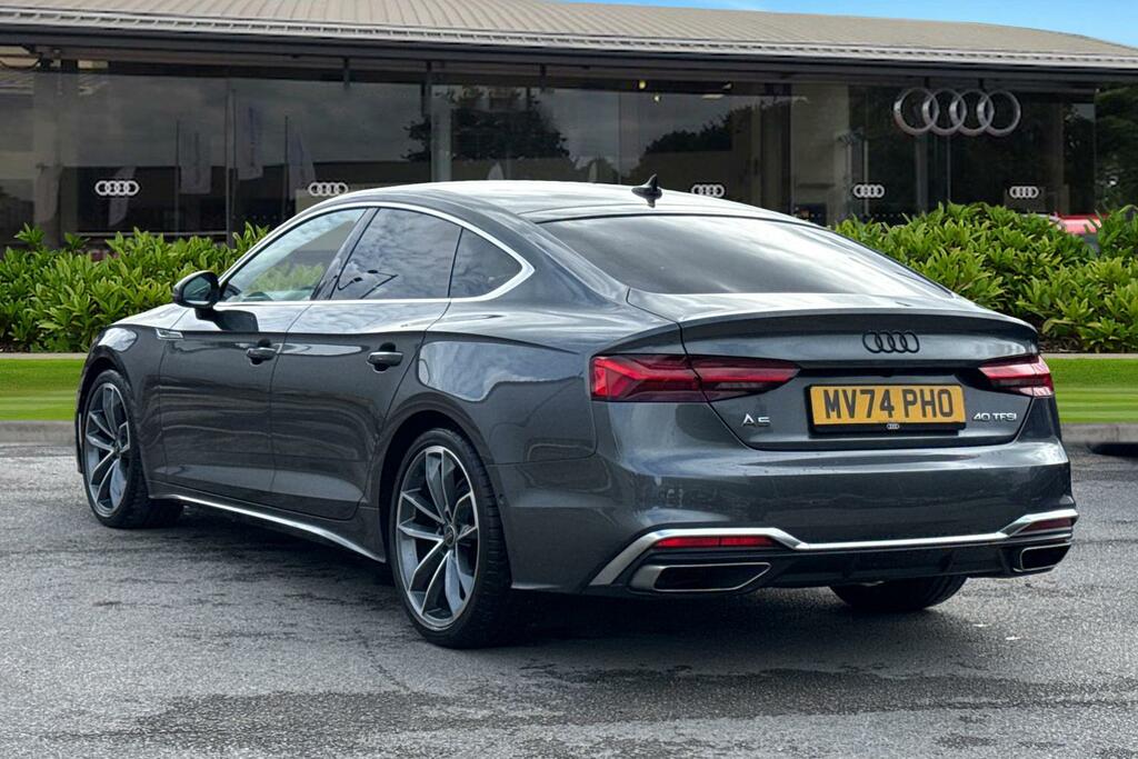 Audi A5 S Line 40 Tfsi 204 Ps S Tronic MV74PHO Grey #2