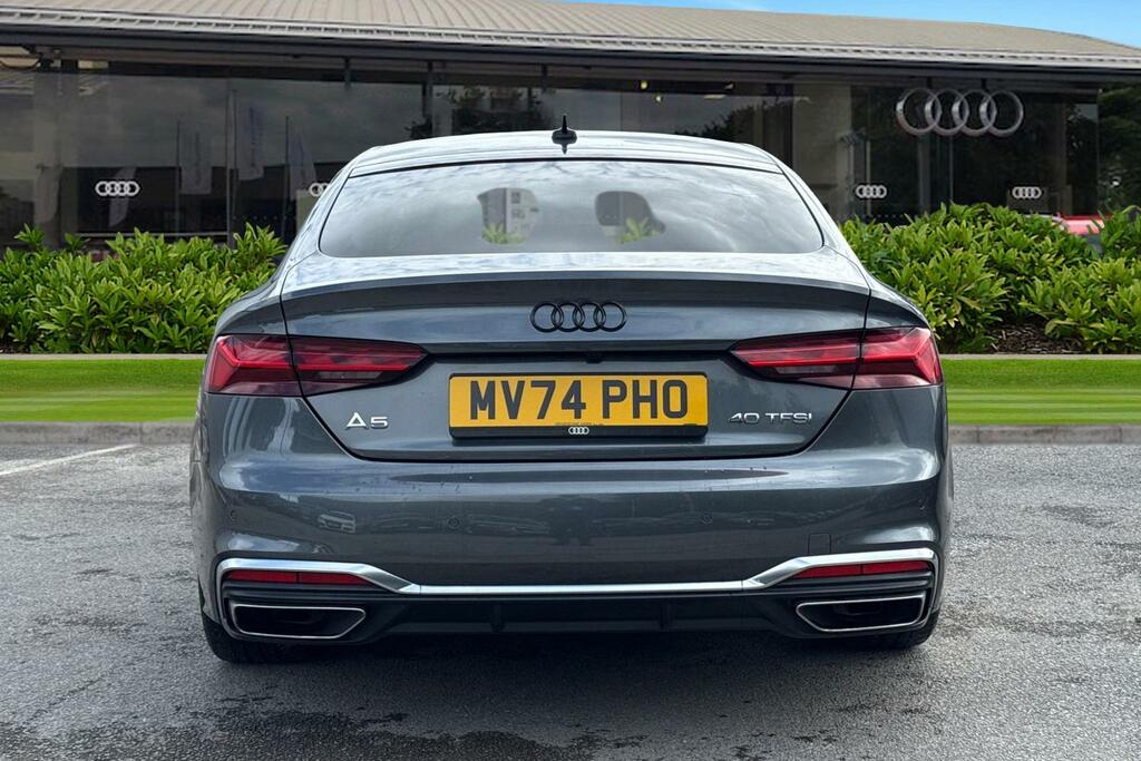 Audi A5 S Line 40 Tfsi 204 Ps S Tronic MV74PHO Grey #4