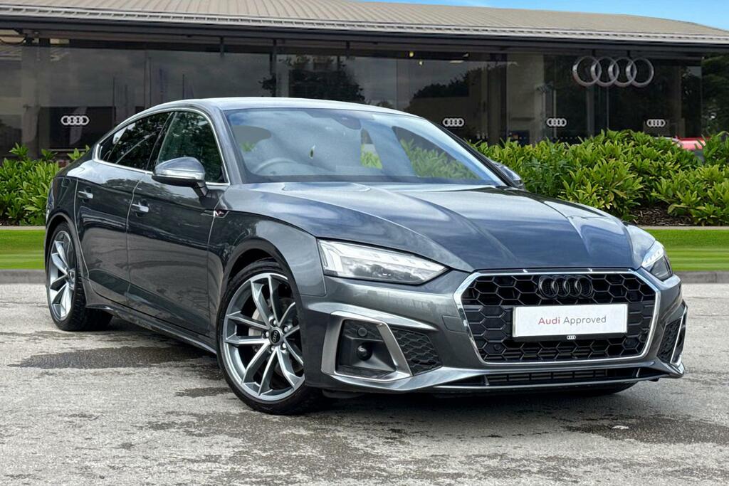 Audi A5 S Line 40 Tfsi 204 Ps S Tronic Grey