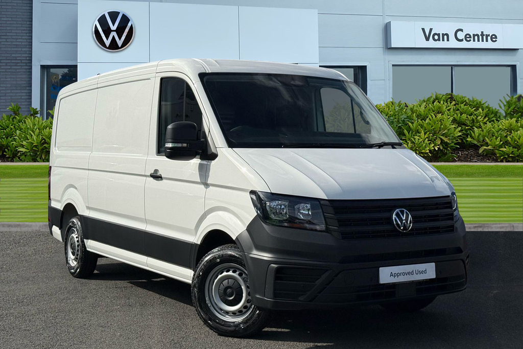 Volkswagen Crafter 2.0 Tdi 140Ps Commerce Business Low Roof Van White
