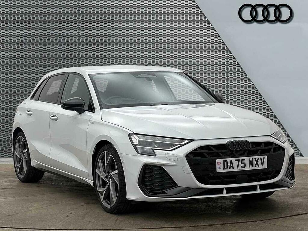 Audi A3 Black Edition Tfsi 150 Ps S Tronic White