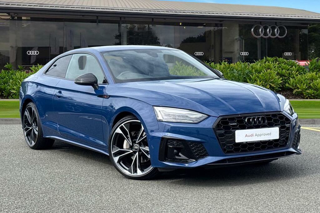 Audi A5 Coup- Black Edition 40 Tdi Quattro 204 Ps S Tronic Blue