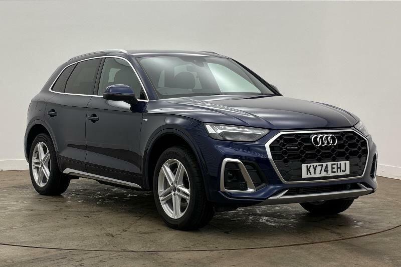 Audi Q5 S Line 50 Tfsi E Quattro 299 Ps S Tronic Blue