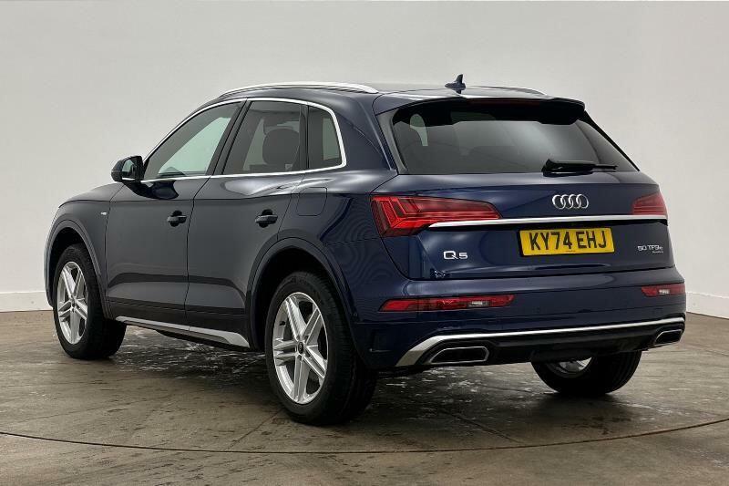 Audi Q5 S Line 50 Tfsi E Quattro 299 Ps S Tronic Blue #3