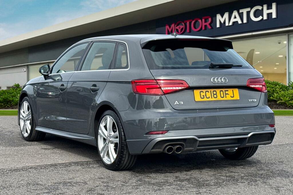 Audi A3 2.0 Tfsi S Line Sportback Euro 6 Ss Grey #2
