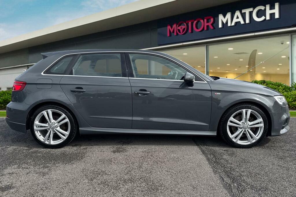 Audi A3 2.0 Tfsi S Line Sportback Euro 6 Ss Grey #3