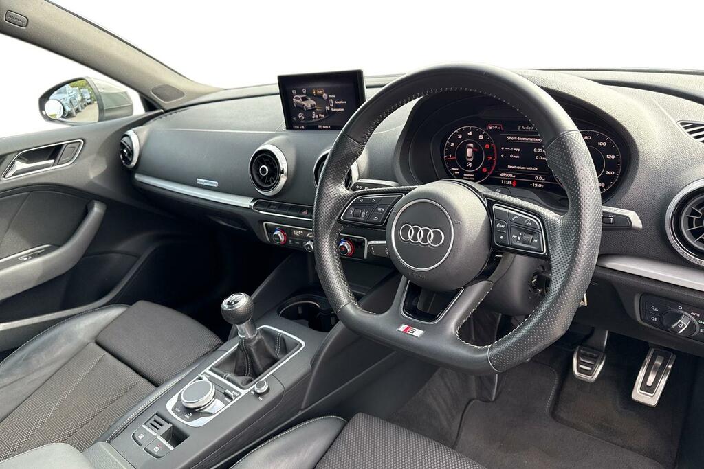 Audi A3 A3 Sportback 35 Tfsi S Line Black Edition White #7