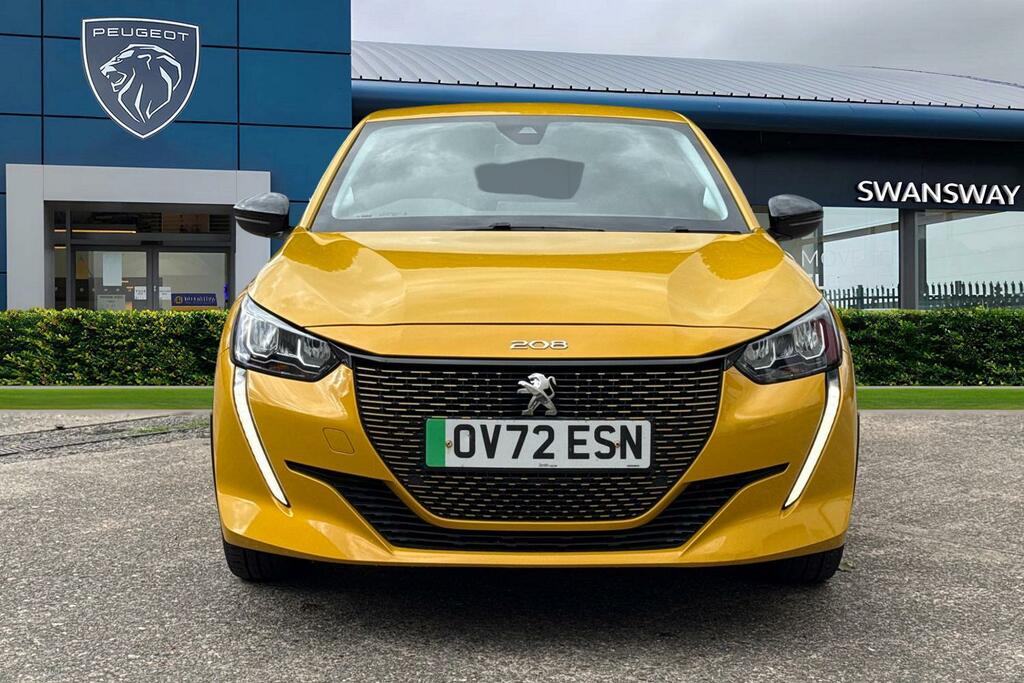 Peugeot e-208 50Kwh Active Premium 7Kw Charger Yellow #5