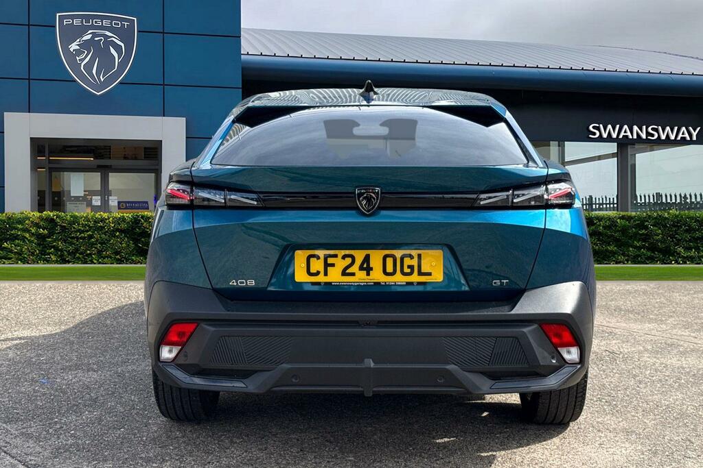 Peugeot 408 1.2 Puretech Gt Fastback Eat Euro 6 Ss Blue #4