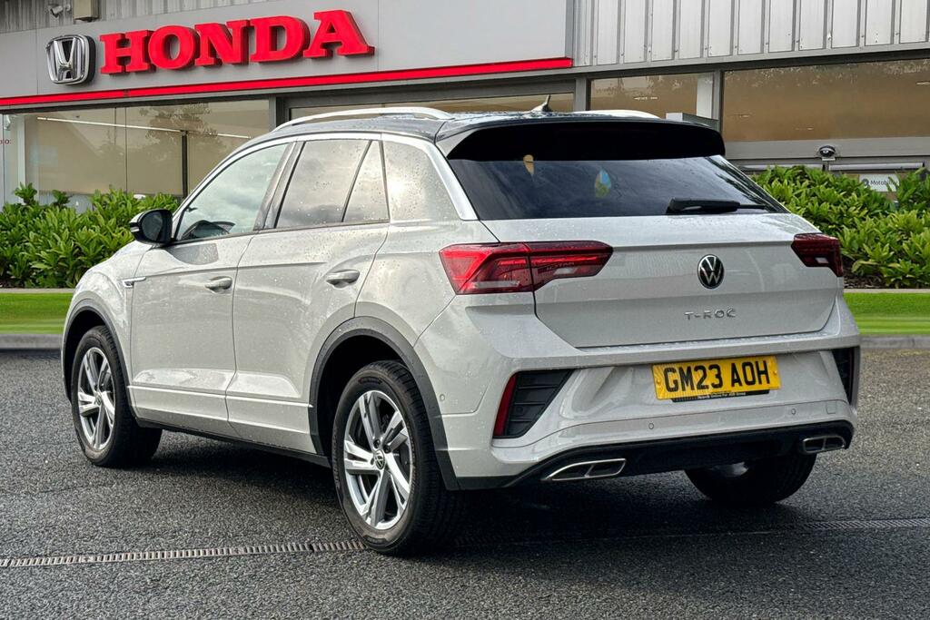 Volkswagen T-Roc 1.5 Tsi R-line Dsg Euro 6 Ss Grey #2