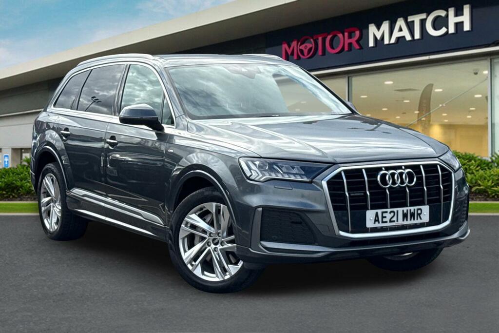 Audi Q7 3.0 Tdi V6 50 S Line Tiptronic Quattro Euro 6 Ss Grey