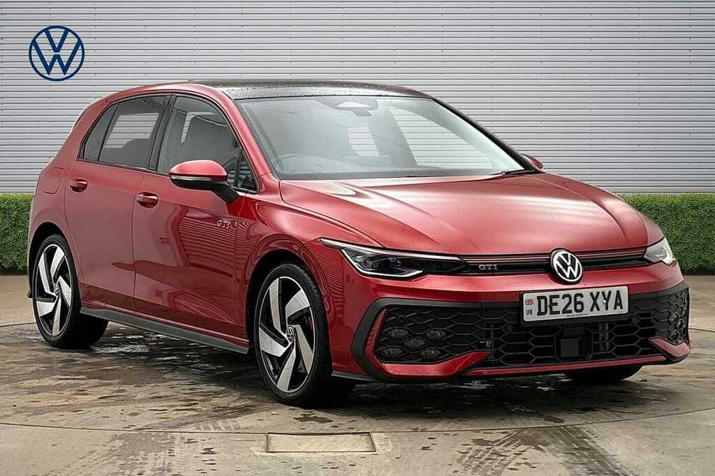 Volkswagen Golf 2.0 Tsi 265 Gti Dsg Dcc, Pan Roof, Leather Red