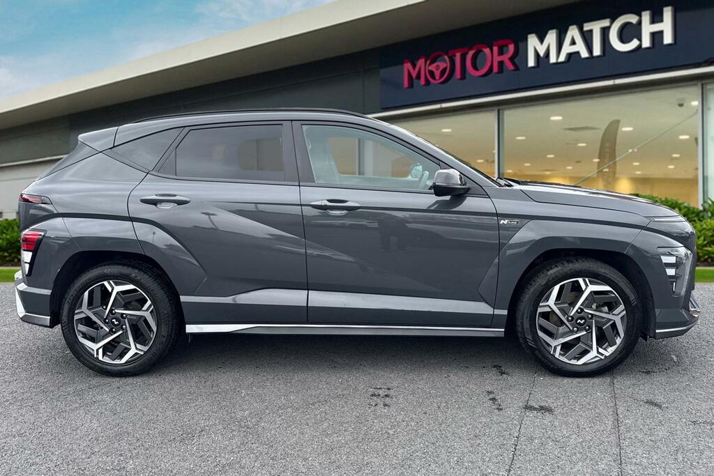 Hyundai Kona 1.6 H-gdi N Line Dct Euro 6 Ss Grey #3