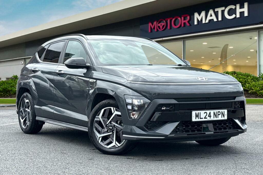 Hyundai Kona 1.6 H-gdi N Line Dct Euro 6 Ss Grey