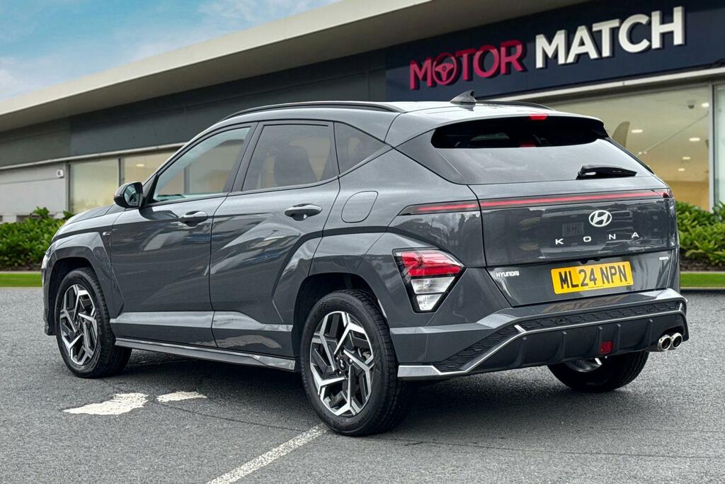 Hyundai Kona 1.6 H-gdi N Line Dct Euro 6 Ss Grey #2