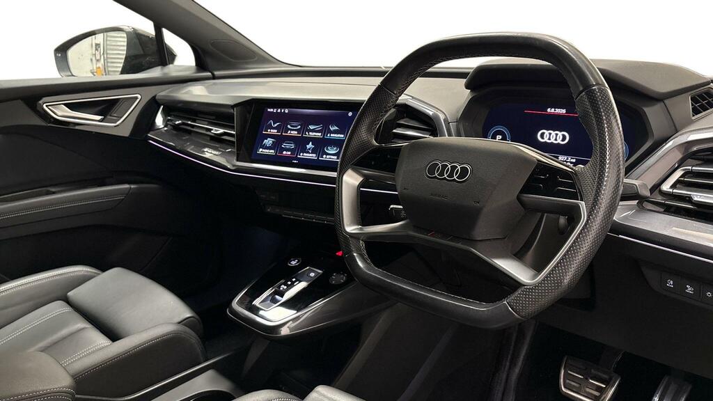 Audi Q4 E Tron 150Kw 40 82.77Kwh S Line White #14