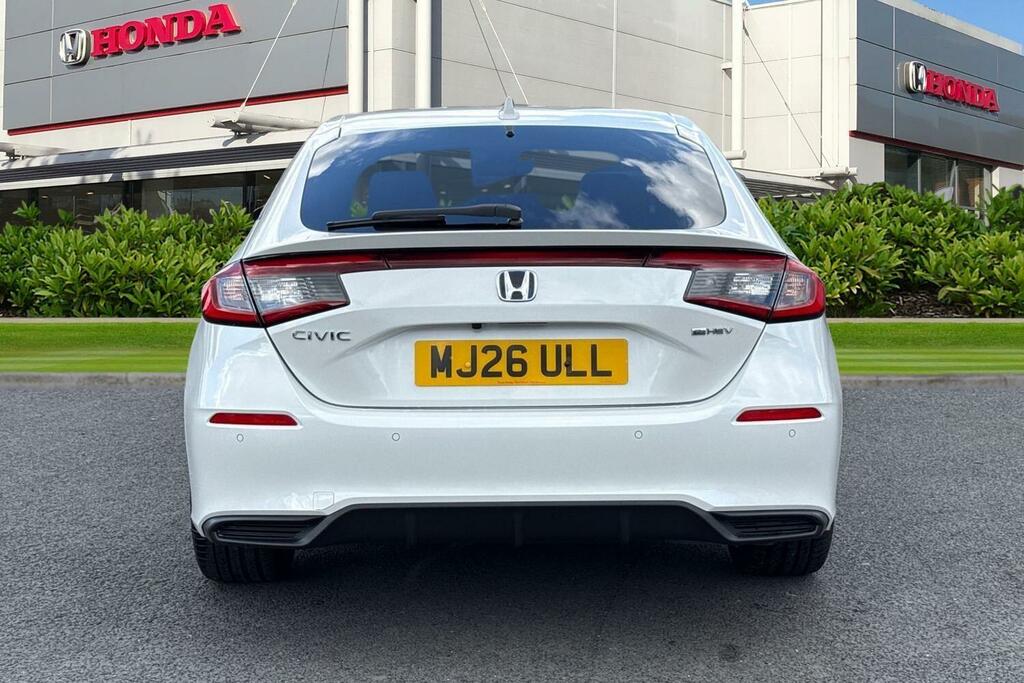 Honda Civic 2.0 Ehev Sport Cvt Red #7