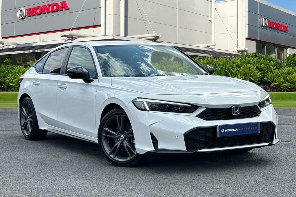 Honda Civic 2.0 H I-mmd Sport Ecvt Euro 6 Ss White