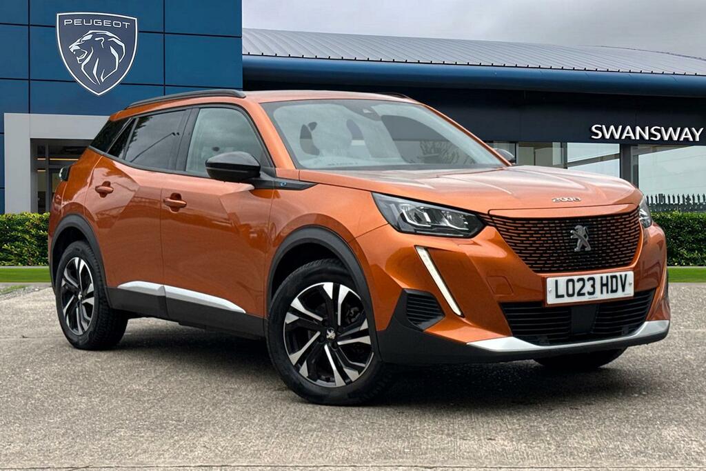 Peugeot e-2008 50Kwh Allure Premium 7Kw Charger Orange