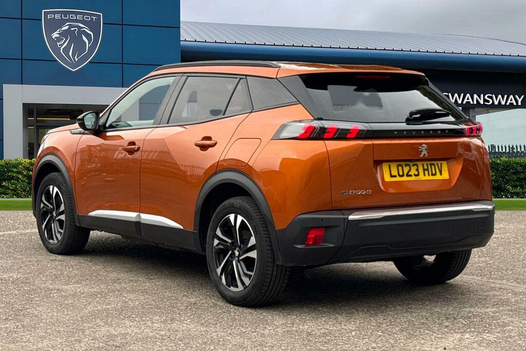 Peugeot e-2008 50Kwh Allure Premium 7Kw Charger Orange #2