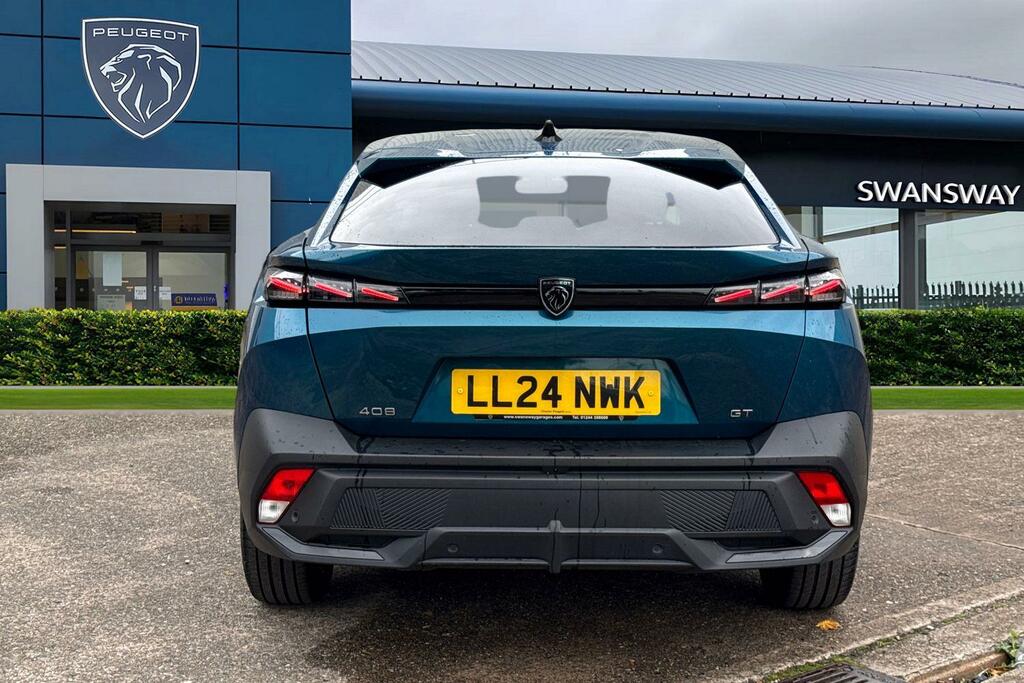 Peugeot 408 1.2 Puretech Gt Fastback Eat Euro 6 Ss Blue #4
