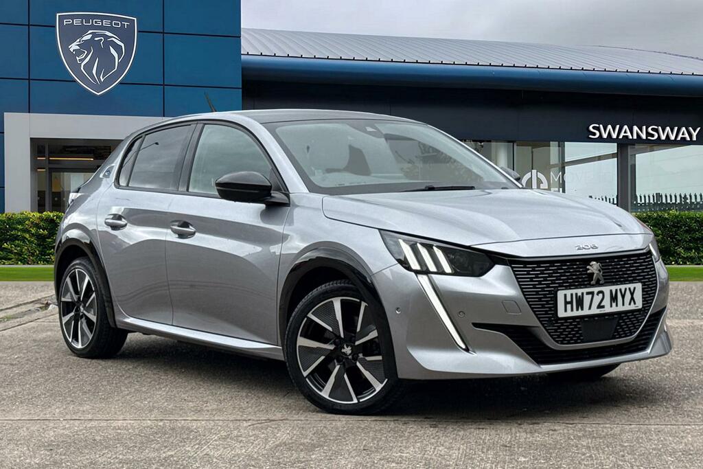 Peugeot e-208 50Kwh Gt Premium 7Kw Charger Grey