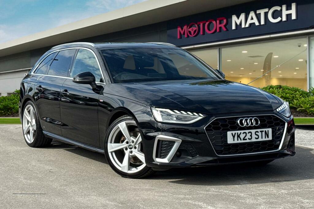 Audi A4 Avant 2.0 Tfsi 35 S Line S Tronic Euro 6 Ss Black