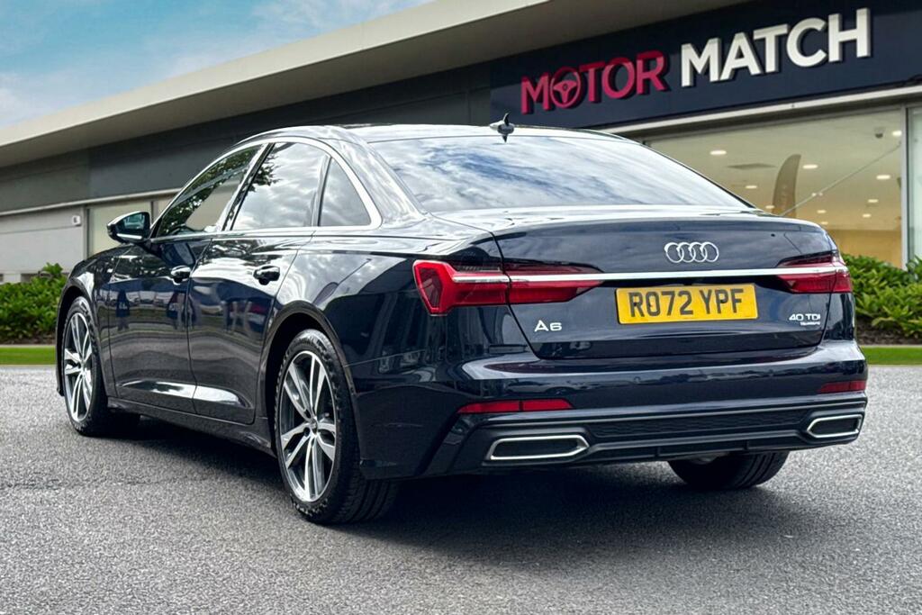 Audi A6 Saloon 2.0 Tdi 40 S Line S Tronic Quattro Euro 6 Ss Blue #2