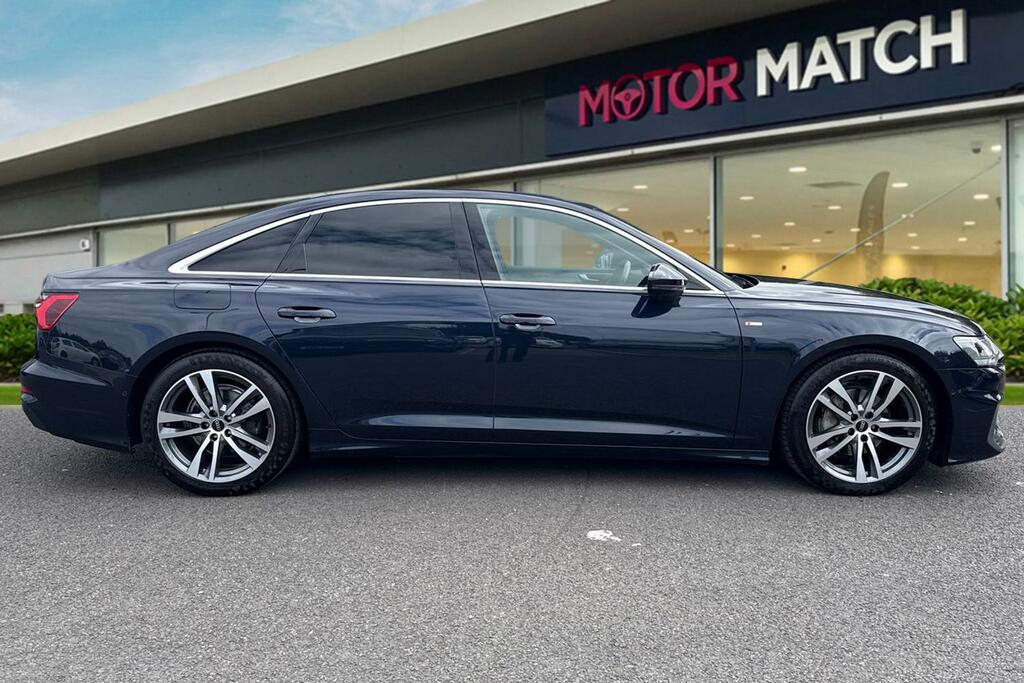 Audi A6 Saloon 2.0 Tdi 40 S Line S Tronic Quattro Euro 6 Ss Blue #3