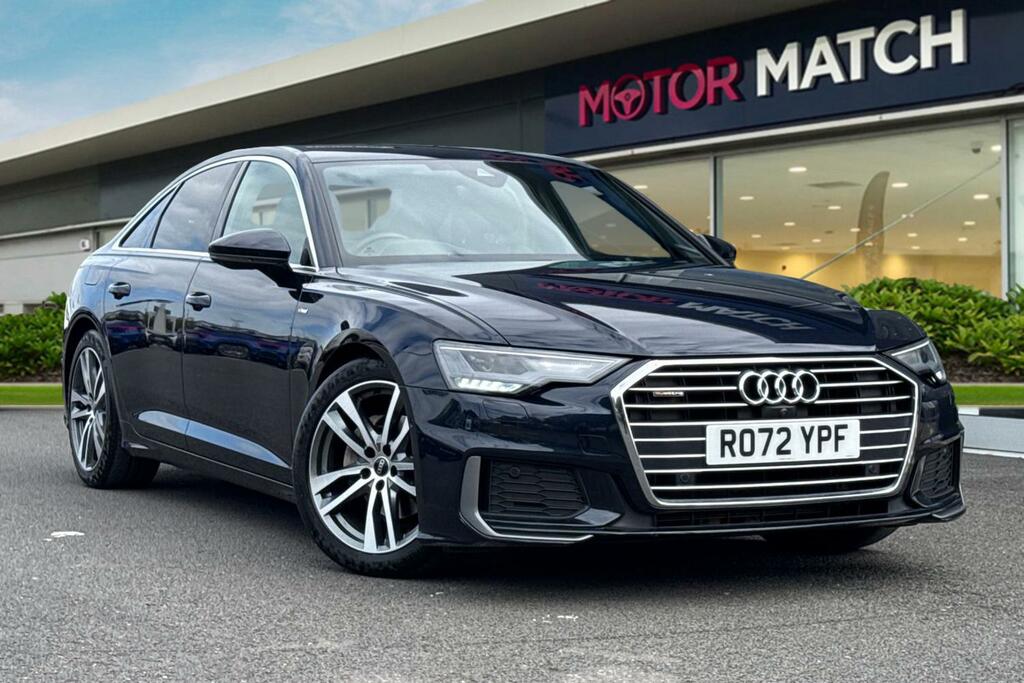 Audi A6 Saloon 2.0 Tdi 40 S Line S Tronic Quattro Euro 6 Ss Blue