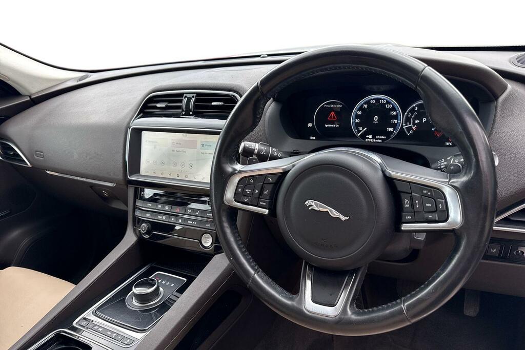 Jaguar F-Pace 2.0 P250i Portfolio Awd Euro 6 Ss Blue #12