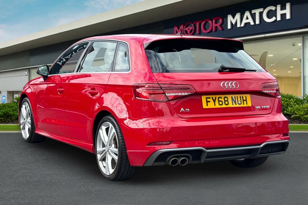 Audi A3 35 Tfsi S Line S Tronic Red #2
