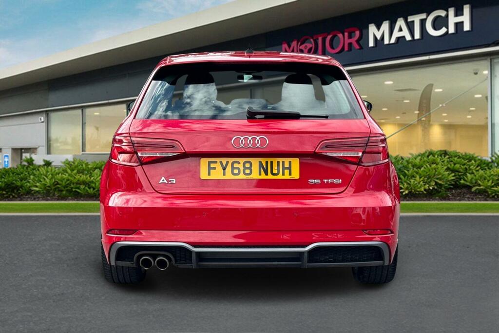 Audi A3 35 Tfsi S Line S Tronic Red #4