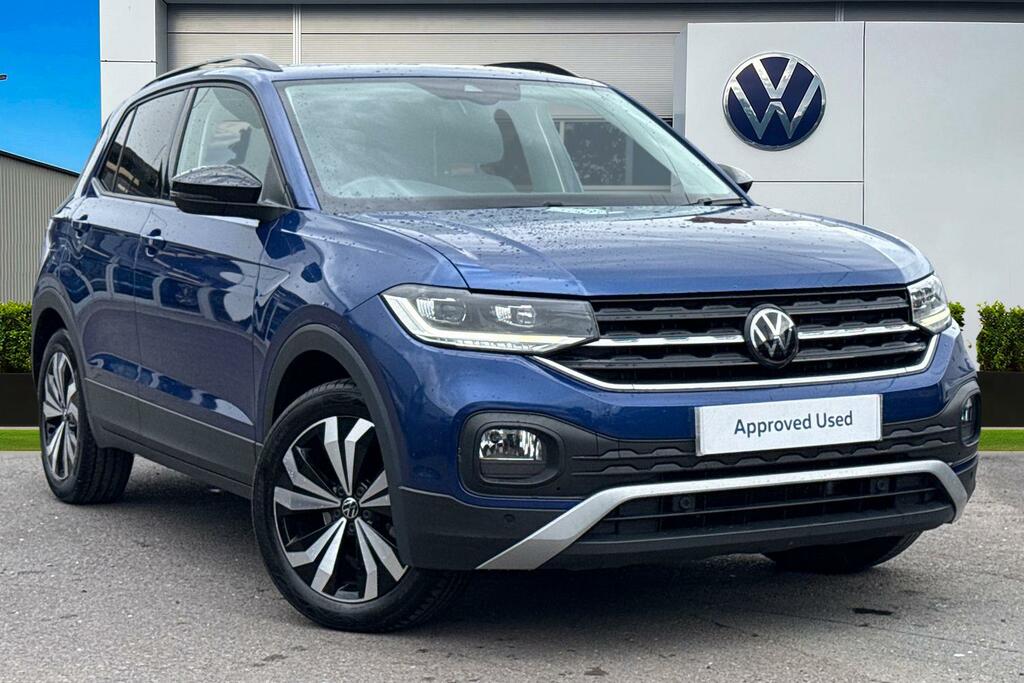 Volkswagen T-Cross 1.0 Tsi Black Edition 1 Year Vw Warranty Blue