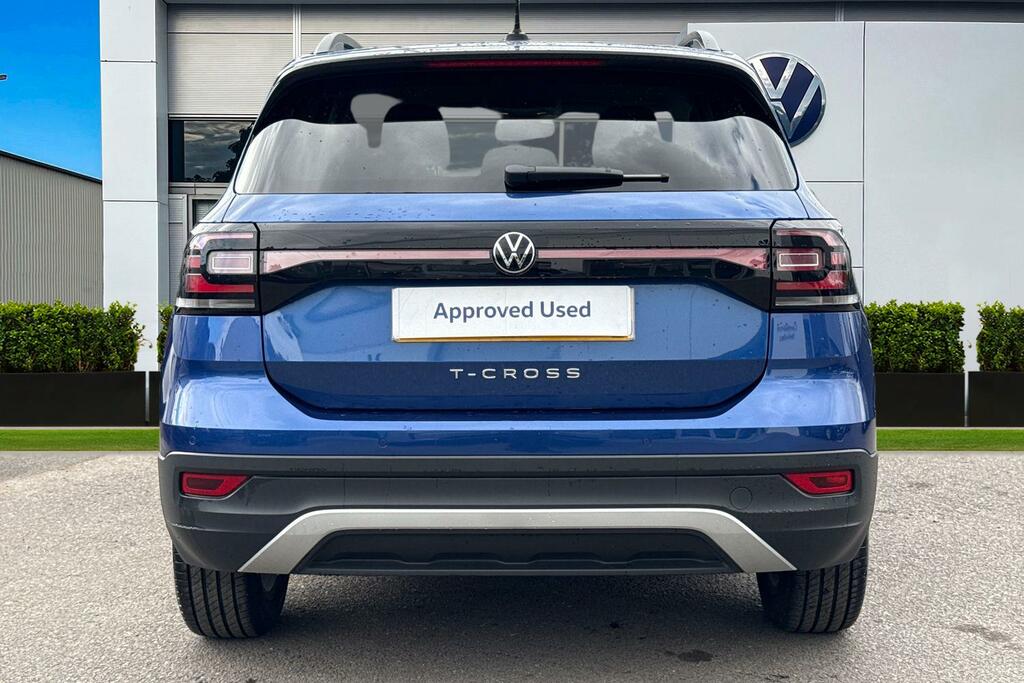 Volkswagen T-Cross 1.0 Tsi Black Edition 1 Year Vw Warranty Blue #4