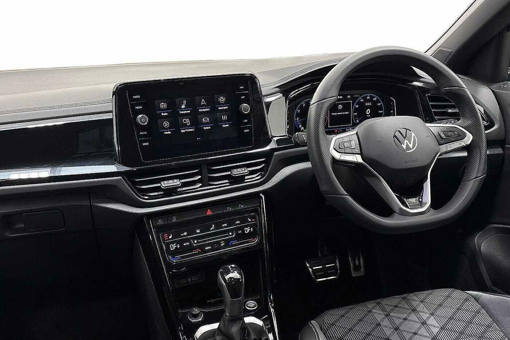 Volkswagen T-Roc 1.5 Tsi Black Edition Plus Dsg Sports Seat P Silver #2