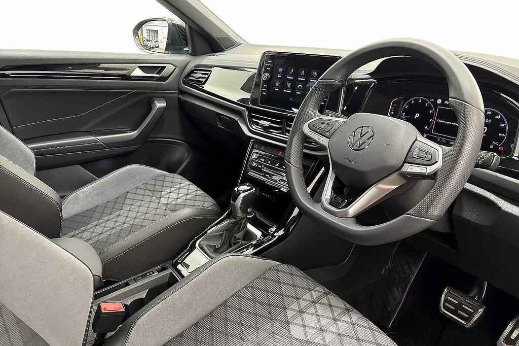 Volkswagen T-Roc 1.5 Tsi Black Edition Plus Dsg Sports Seat P Silver #6