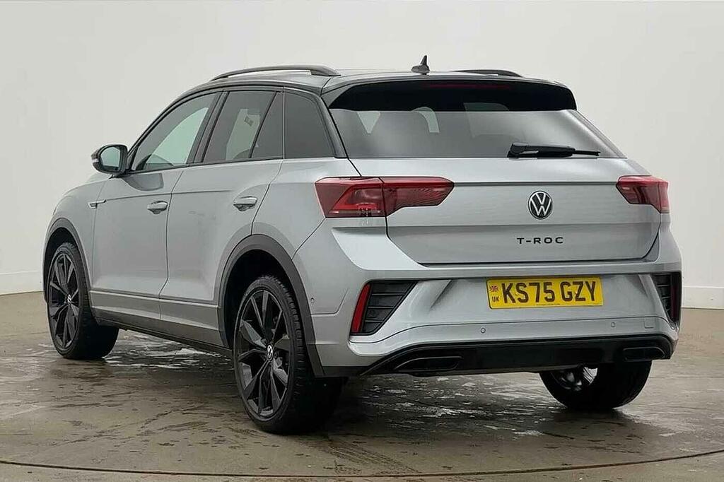 Volkswagen T-Roc 1.5 Tsi Black Edition Plus Dsg Sports Seat P Silver #3
