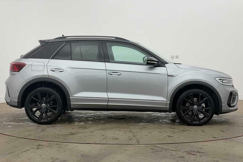 Volkswagen T-Roc 1.5 Tsi Black Edition Plus Dsg Sports Seat P Silver #4