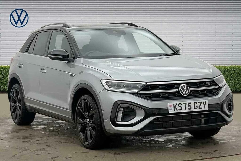 Volkswagen T-Roc 1.5 Tsi Black Edition Plus Dsg Sports Seat P Silver