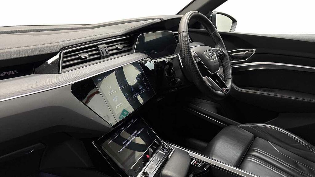 Audi Q8 e tron Sportback Vorsprung 55 E-tron Quattro 300,00 Kw White #2