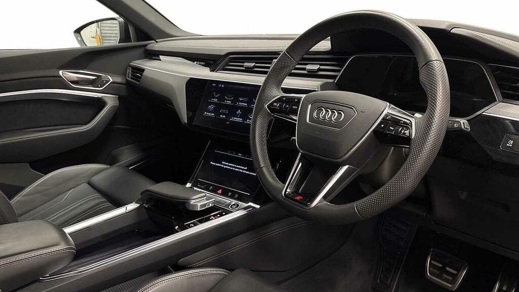 Audi Q8 e tron Sportback Vorsprung 55 E-tron Quattro 300,00 Kw White #6