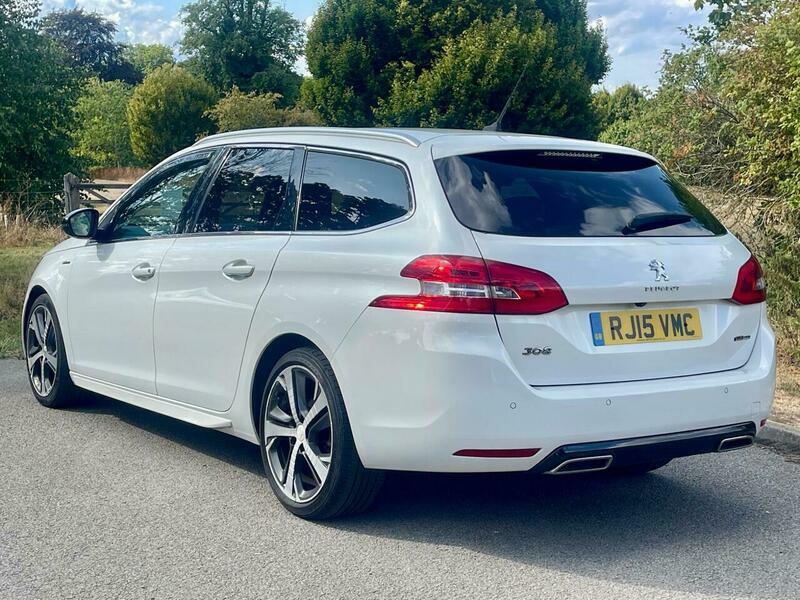 Peugeot 308 2.0 Bluehdi Gt Line White #3
